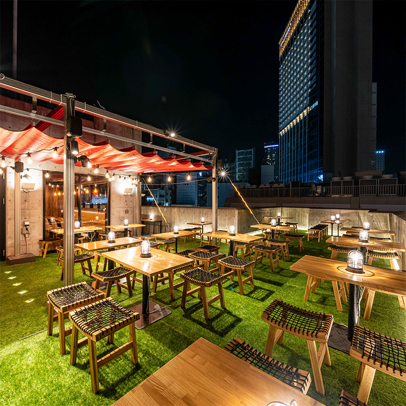 夜景ビアガーデン 三宮テラス